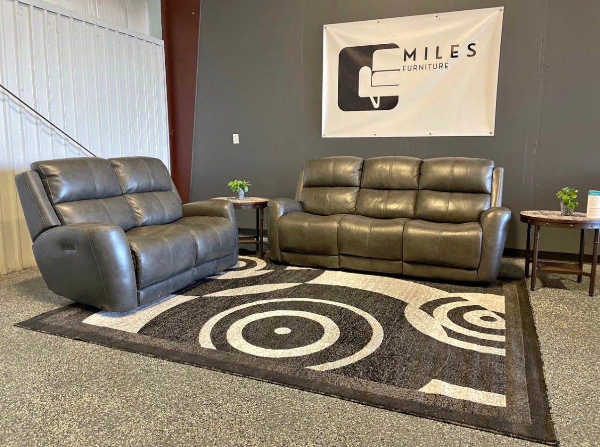 Abbyson Tinley 2 Piece Leather Recliners