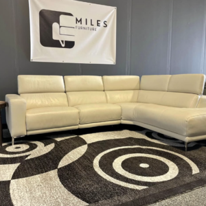 Angeline Leather Power Reclining Sectional - Free Delivery 🚚